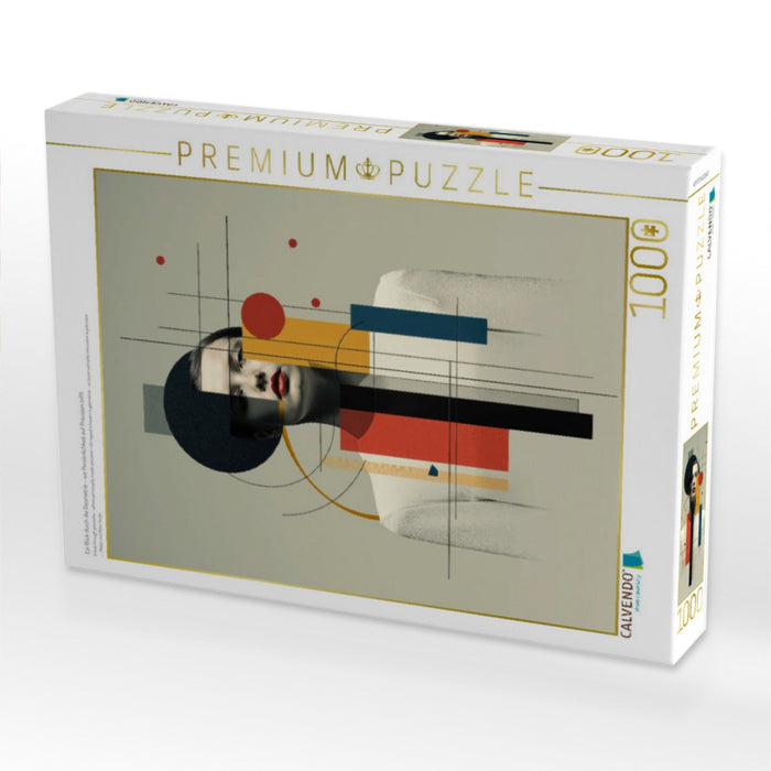 Ein Blick durch die Geometrie – wo Persönlichkeit auf Präzision trifft - CALVENDO Foto-Puzzle'