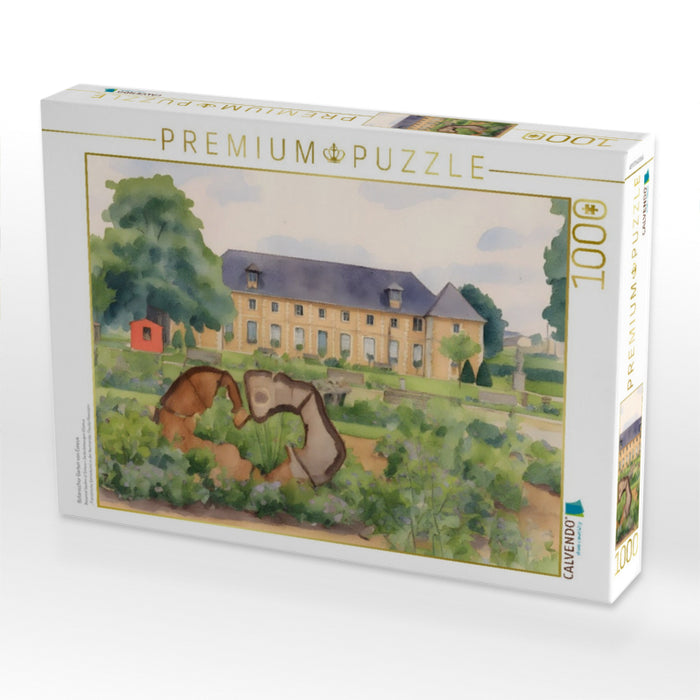 Botanischer Garten von Evreux - CALVENDO Foto-Puzzle'