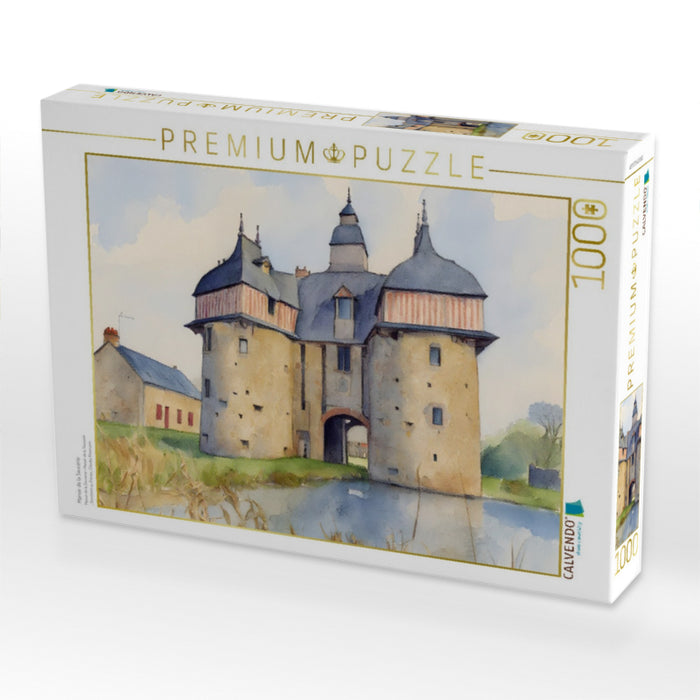 Manoir de la Saucerie - CALVENDO Foto-Puzzle'
