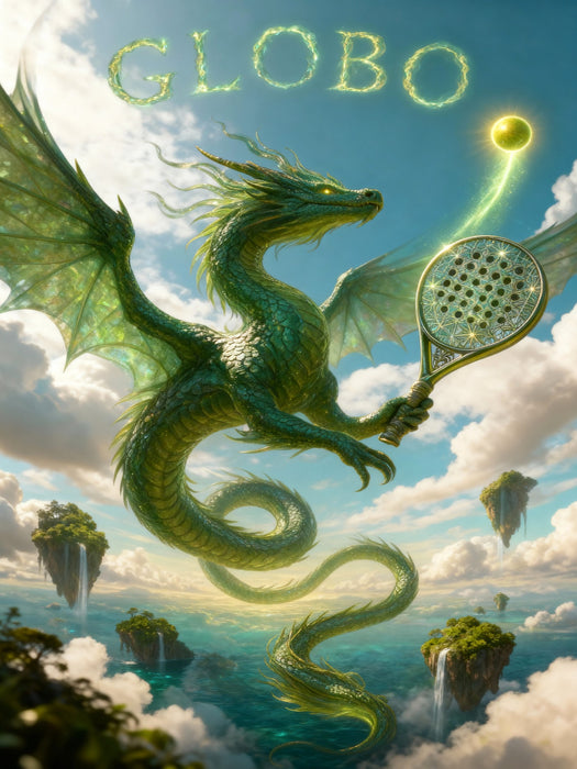 Globo – Fantastischer Padel Lob - CALVENDO Foto-Puzzle'