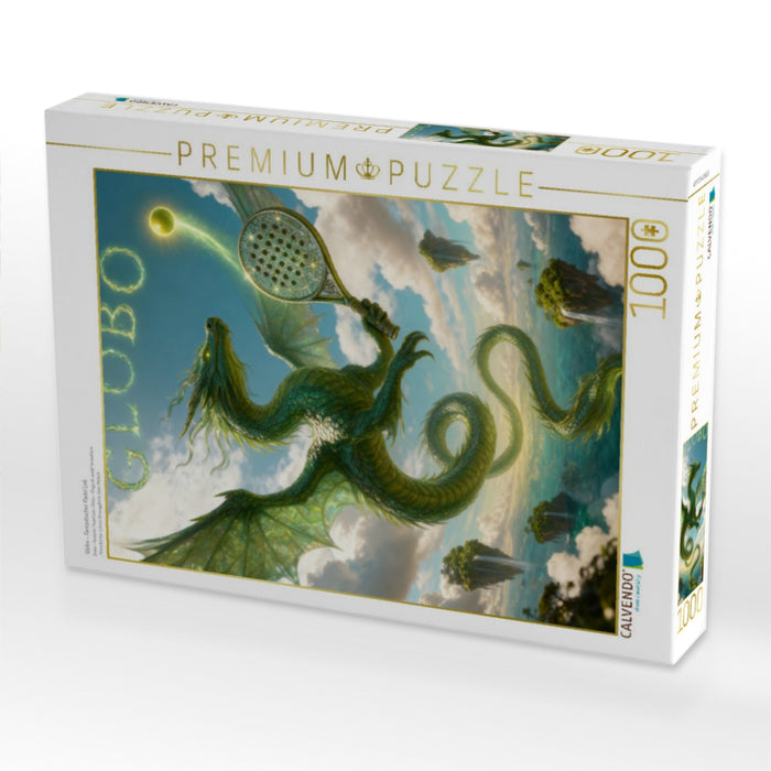 Globo – Fantastischer Padel Lob - CALVENDO Foto-Puzzle'