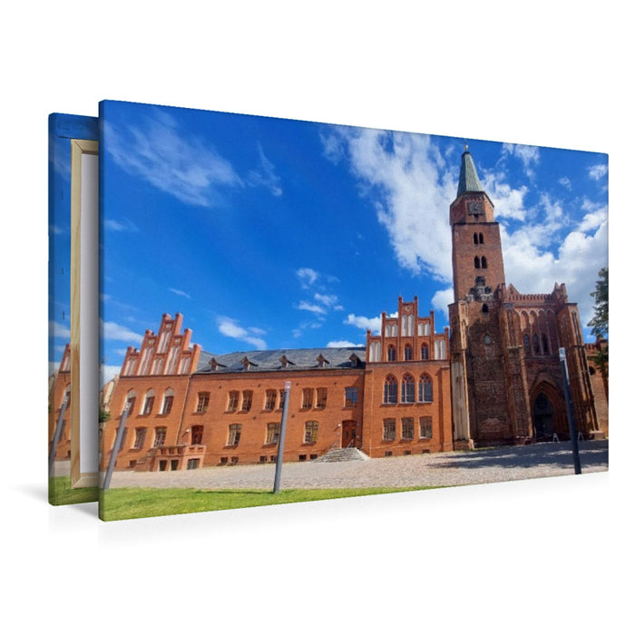 Premium Textil-Leinwand Brandenburg an der Havel, Dom St. Peter und Paul