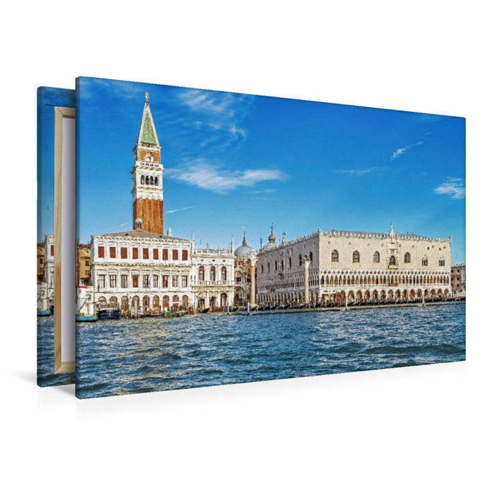 Premium Textil-Leinwand Venedig