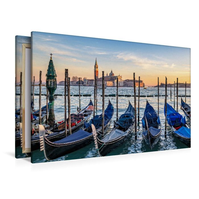 Premium Textil-Leinwand Venedig