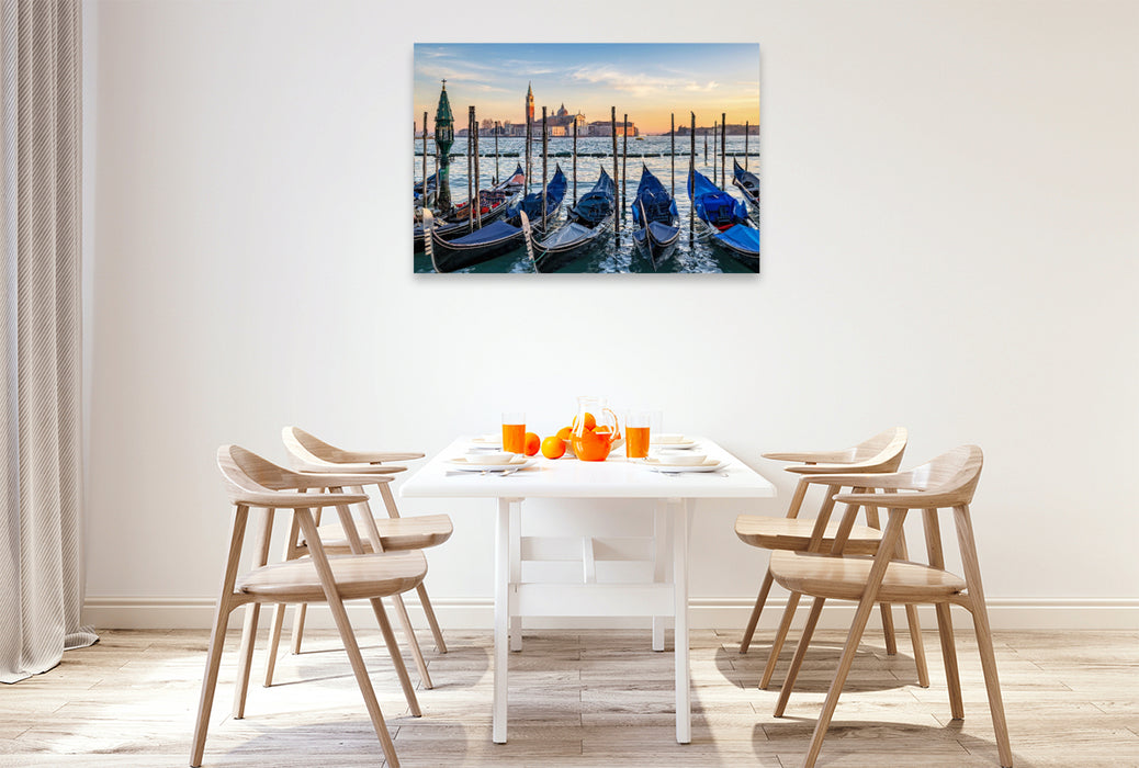 Premium Textil-Leinwand Venedig