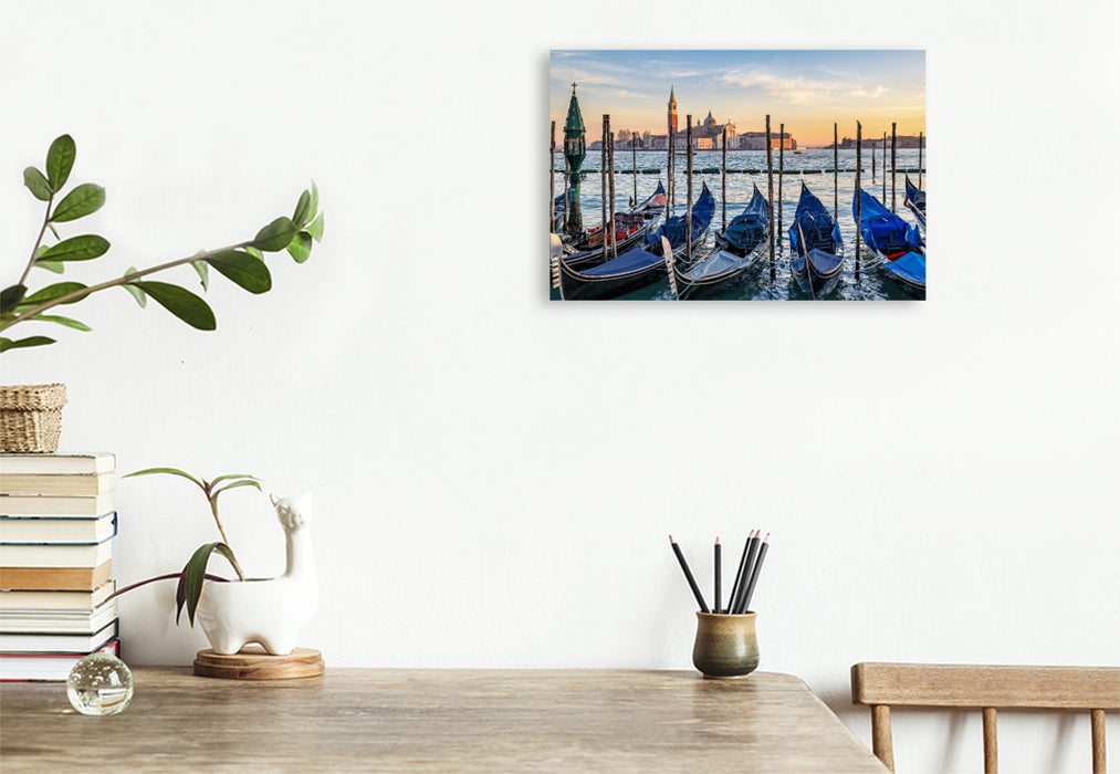 Premium Textil-Leinwand Venedig