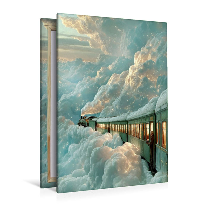 Premium Textil-Leinwand Ein Motiv aus dem Kalender "Worlds Unwritten"