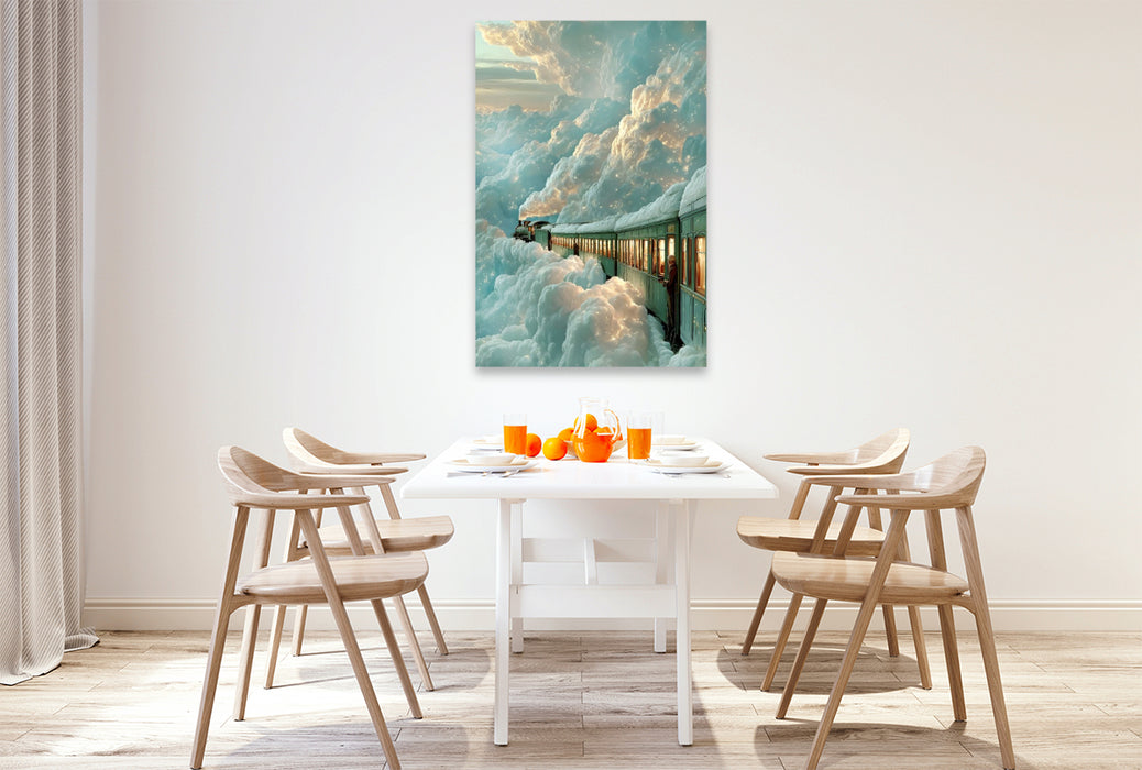 Premium Textil-Leinwand Ein Motiv aus dem Kalender "Worlds Unwritten"