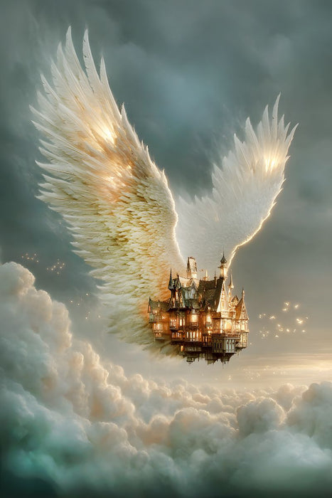 Premium Textil-Leinwand Ein Motiv aus dem Kalender "Worlds Unwritten"