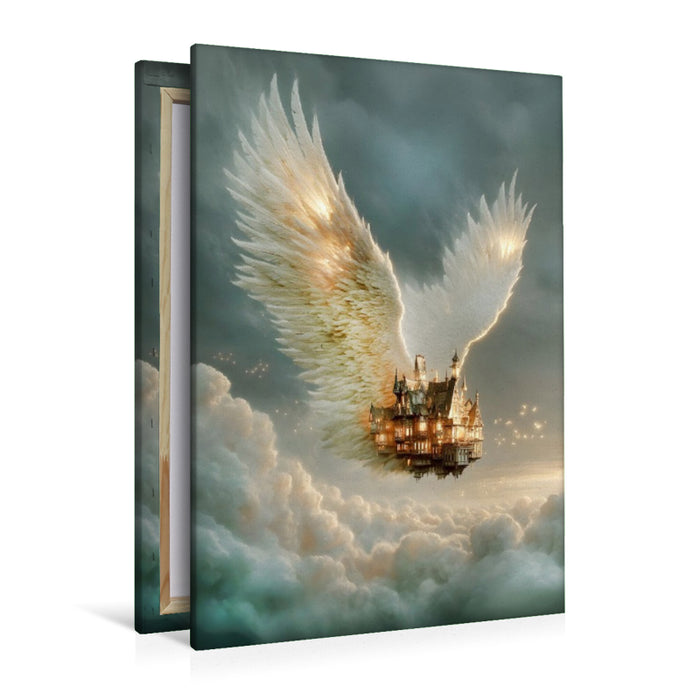 Premium Textil-Leinwand Ein Motiv aus dem Kalender "Worlds Unwritten"