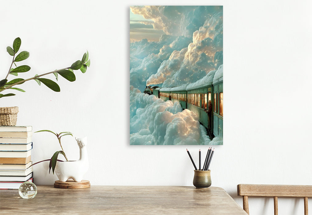 Premium Textil-Leinwand Ein Motiv aus dem Kalender "Worlds Unwritten"