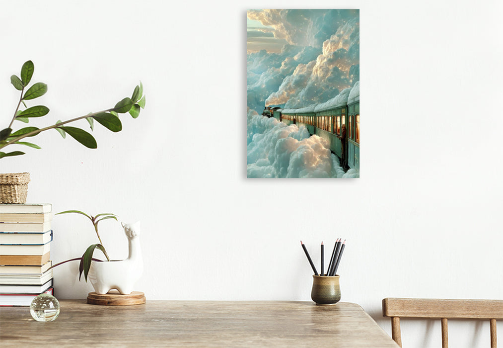 Premium Textil-Leinwand Ein Motiv aus dem Kalender "Worlds Unwritten"