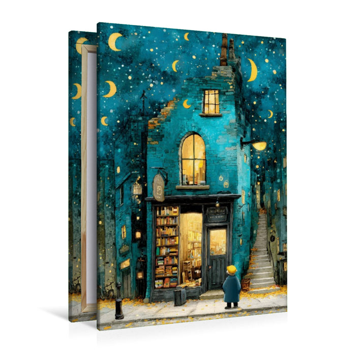 Premium Textil-Leinwand Ein Motiv aus dem Kalender "Worlds Unwritten"