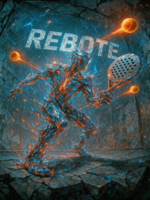 Rebote – Energiegeladener Padel Moment - CALVENDO Foto-Puzzle'