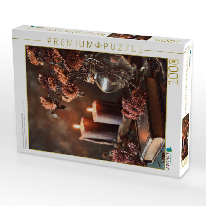 Der Herbst schreibt Gedichte mit jedem fallenden Blatt - CALVENDO Foto-Puzzle'