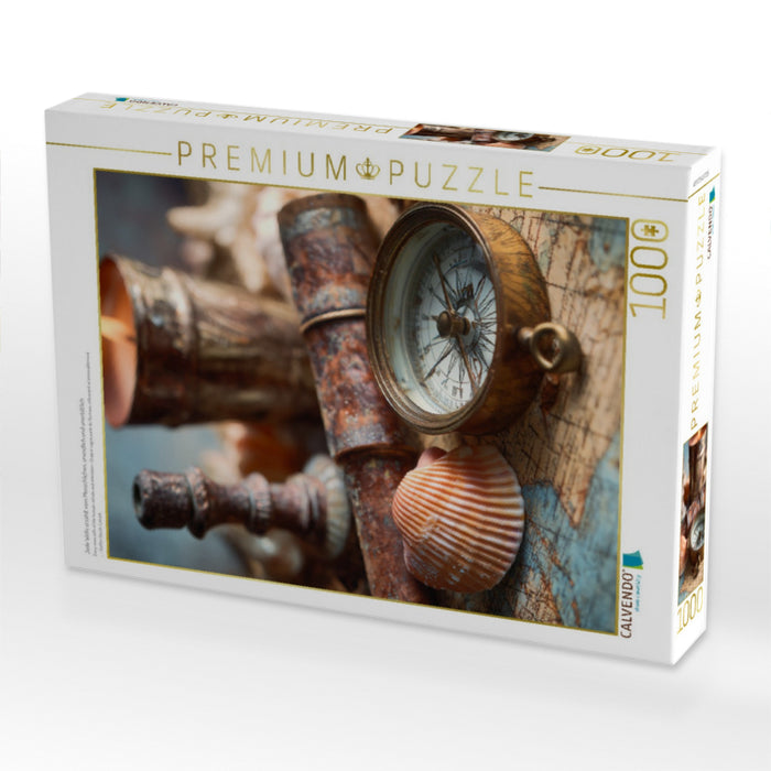 Jede Welle erzählt vom Menschlichen, unendlich und unerbittlich - CALVENDO Foto-Puzzle'