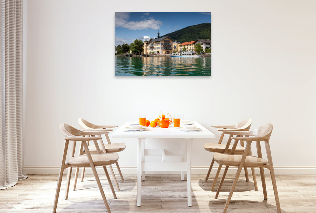 Premium Textil-Leinwand Ein Motiv aus dem Kalender Tegernsee - Im Herz der Natur