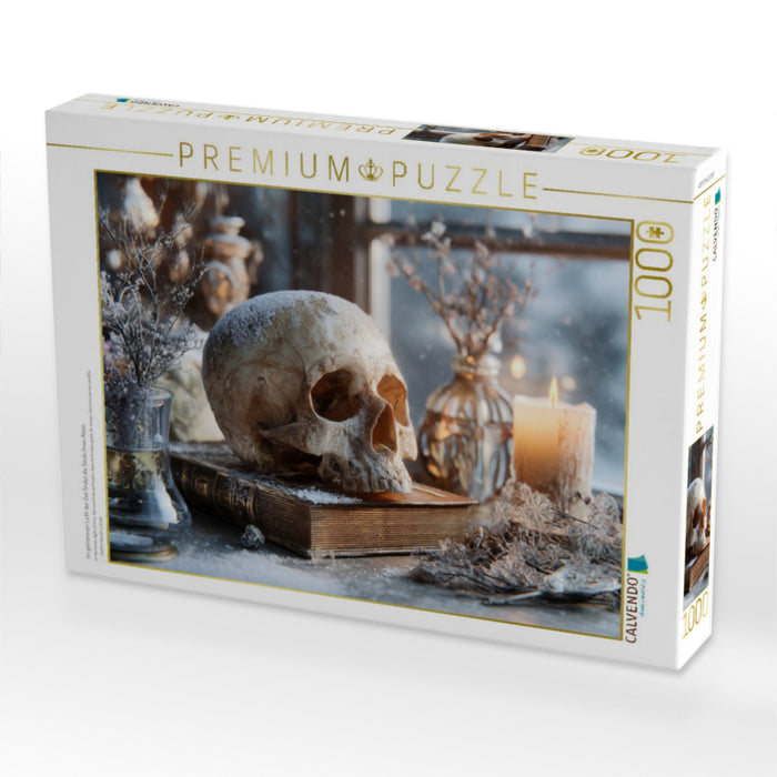 Im gefrorenen Licht der Zeit findet die Seele ihren Atem - CALVENDO Foto-Puzzle'