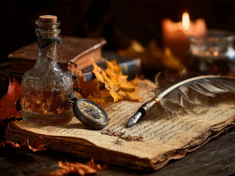 Wissen zerfällt, doch Wahrheit bleibt im Staub - CALVENDO Foto-Puzzle'