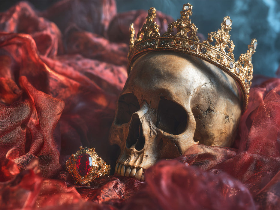 Auch Kronen zerbrechen und und offenbaren das Menschliche dahinter - CALVENDO Foto-Puzzle'