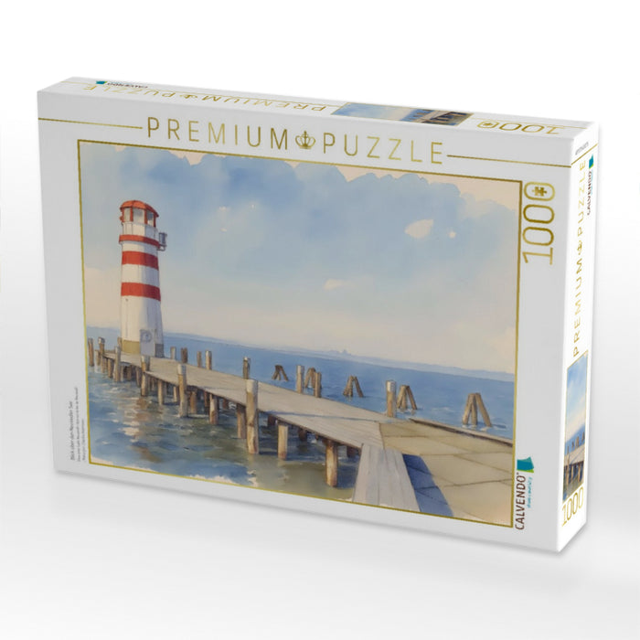 Blick über den Neusiedler See - CALVENDO Foto-Puzzle'