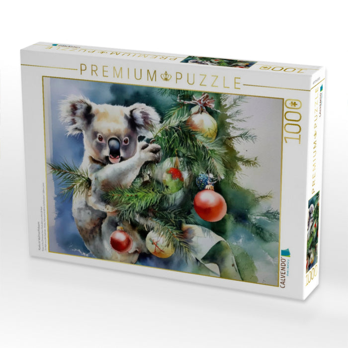 Koala im Weihnachtsbaum - CALVENDO Foto-Puzzle'