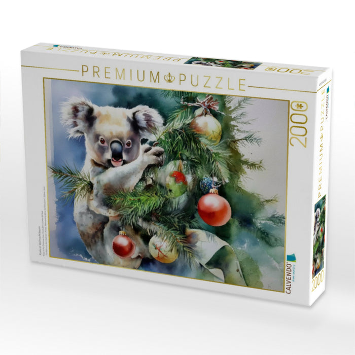 Koala im Weihnachtsbaum - CALVENDO Foto-Puzzle'