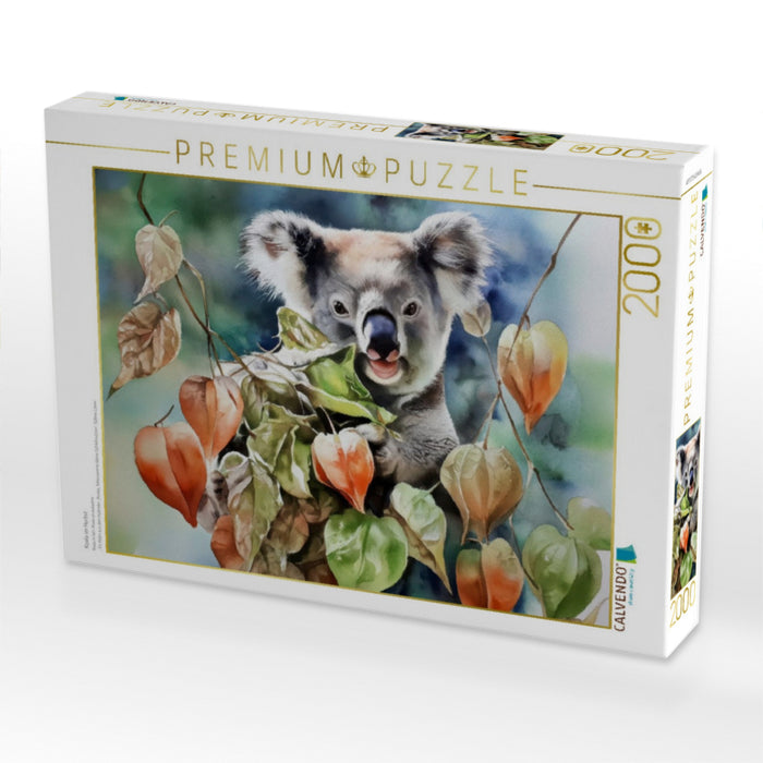 Koala im Herbst - CALVENDO Foto-Puzzle'
