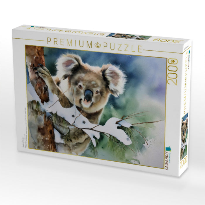 Koala im Winter - CALVENDO Foto-Puzzle'