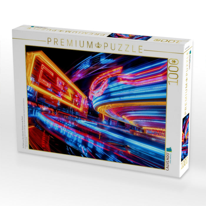 Ein Motiv aus dem Kalender Farbstürme der Nacht - CALVENDO Foto-Puzzle'