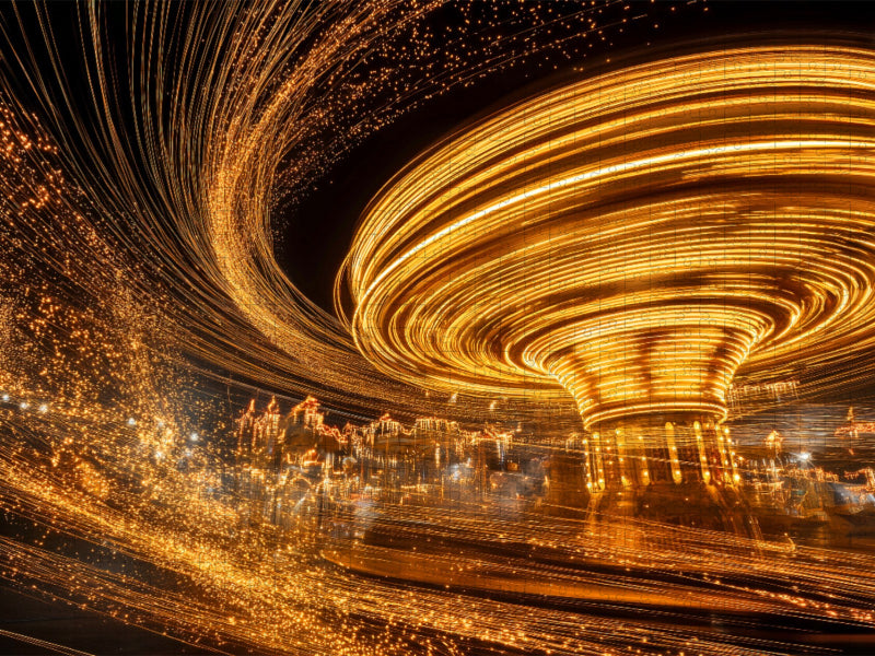 Ein Motiv aus dem Kalender Farbstürme der Nacht - CALVENDO Foto-Puzzle'