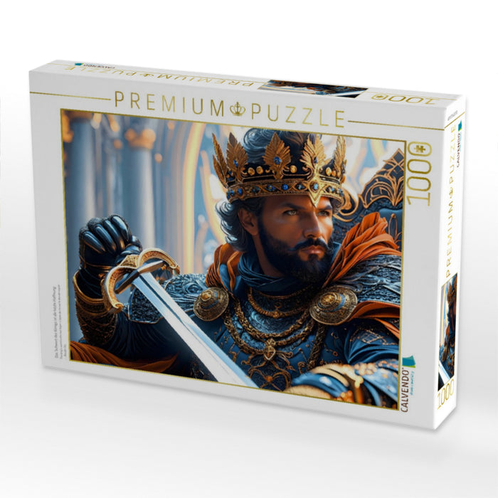 Das Schwert des Königs ist die letzte Hoffnung - CALVENDO Foto-Puzzle'