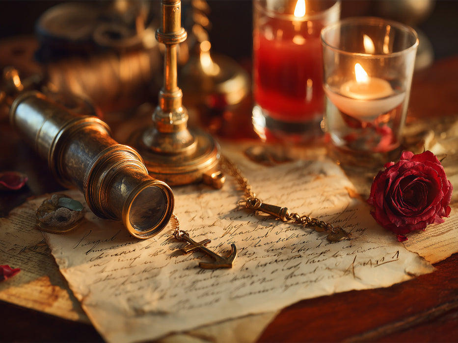 Liebe verglüht, doch ihre Tinte bleibt im Salz erhalten - CALVENDO Foto-Puzzle'