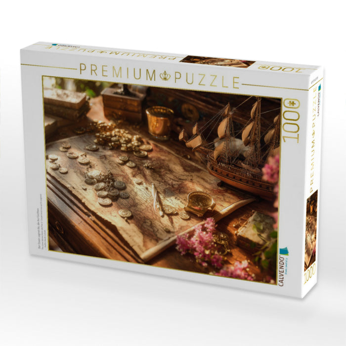 Der Ozean segnet die, die ihn fürchten - CALVENDO Foto-Puzzle'