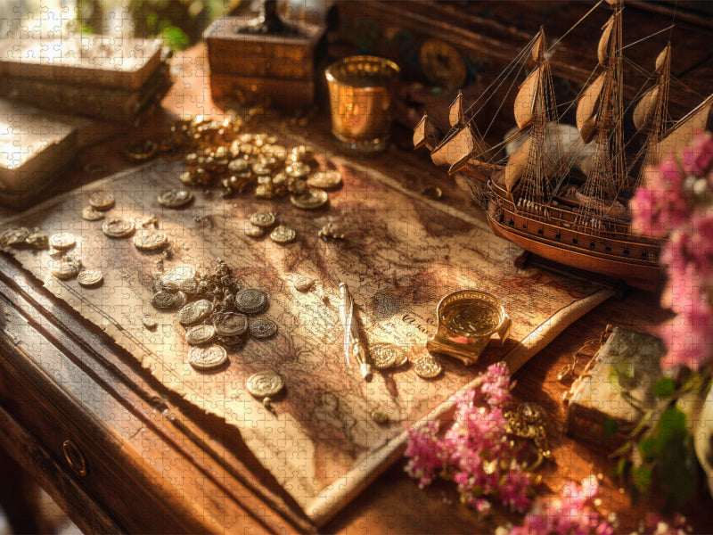 Der Ozean segnet die, die ihn fürchten - CALVENDO Foto-Puzzle'