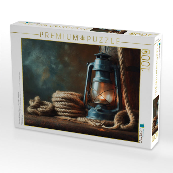 Werkzeuge der See sind Zeugen von Kampf, Mut und Verlust - CALVENDO Foto-Puzzle'