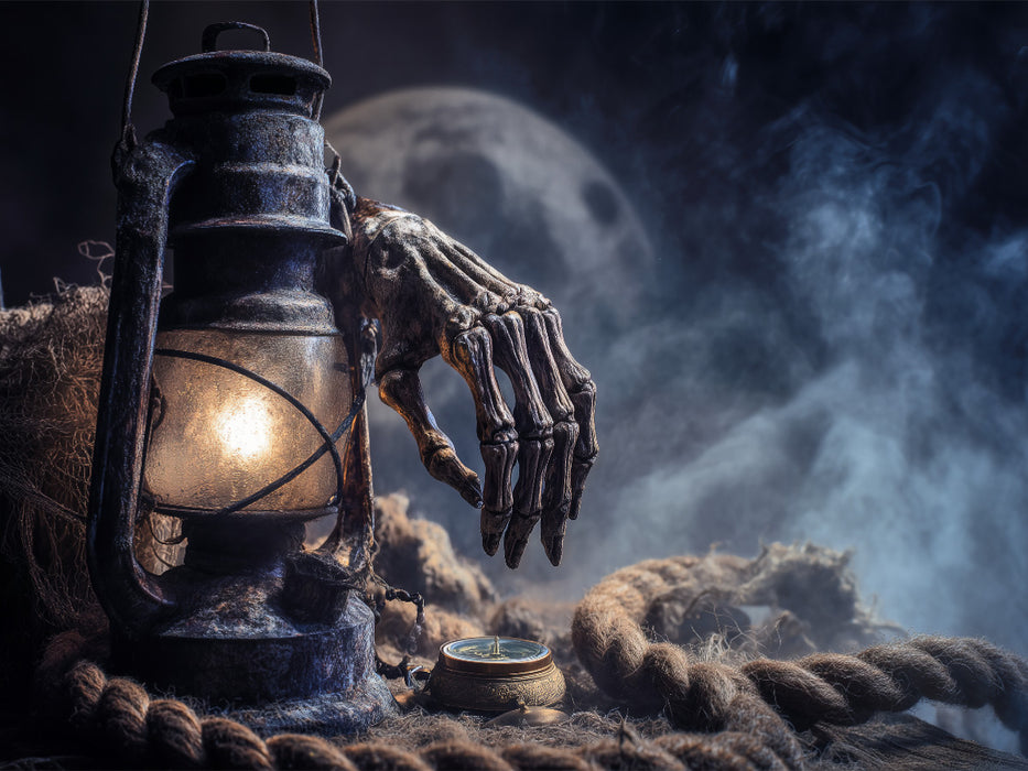 Geisterschiffe sprechen in Schatten und Rauch - CALVENDO Foto-Puzzle'