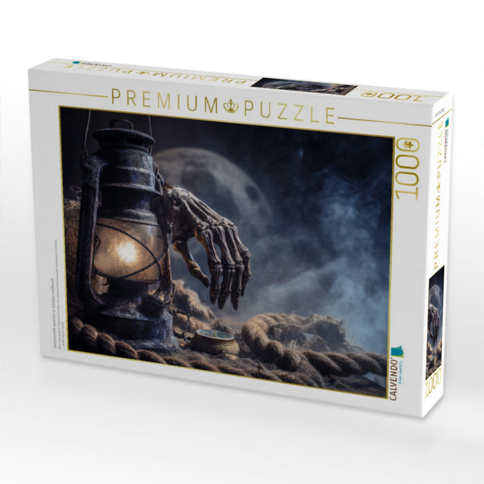 Geisterschiffe sprechen in Schatten und Rauch - CALVENDO Foto-Puzzle'