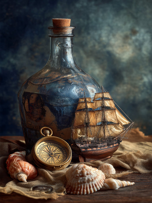 Rum und Seide, wie ein Tanz vergangener Nächte - CALVENDO Foto-Puzzle'