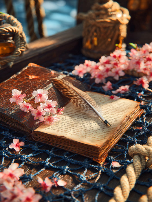 Frühlingslicht trifft auf die Karte verlorener Wege - CALVENDO Foto-Puzzle'