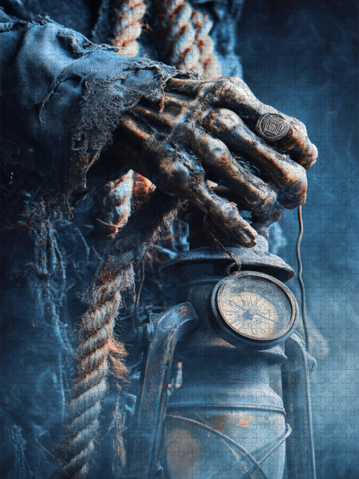 Wenn der Sturm spricht, schweigen selbst die Geister - CALVENDO Foto-Puzzle'