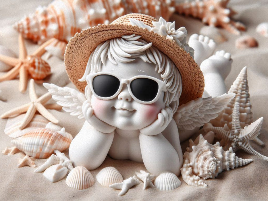 Engel am Strand - CALVENDO Foto-Puzzle'