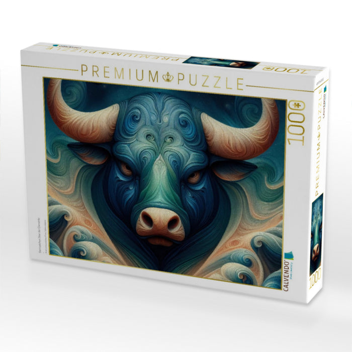 Sternzeichen Stier der Elemente - CALVENDO Foto-Puzzle'