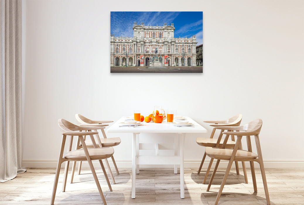 Premium Textil-Leinwand Turin