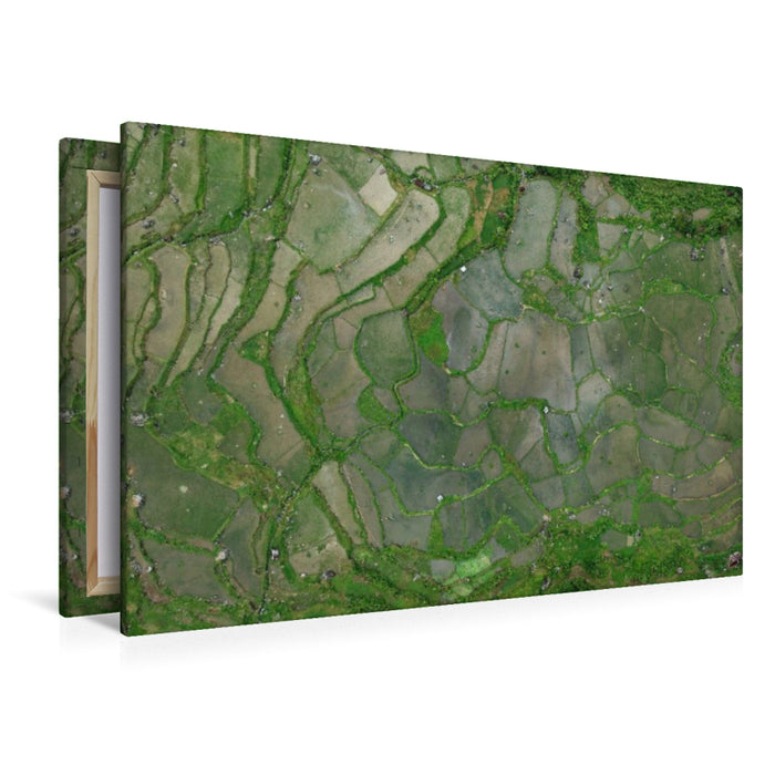 Premium Textil-Leinwand neunziggrad I photoart: indonesien