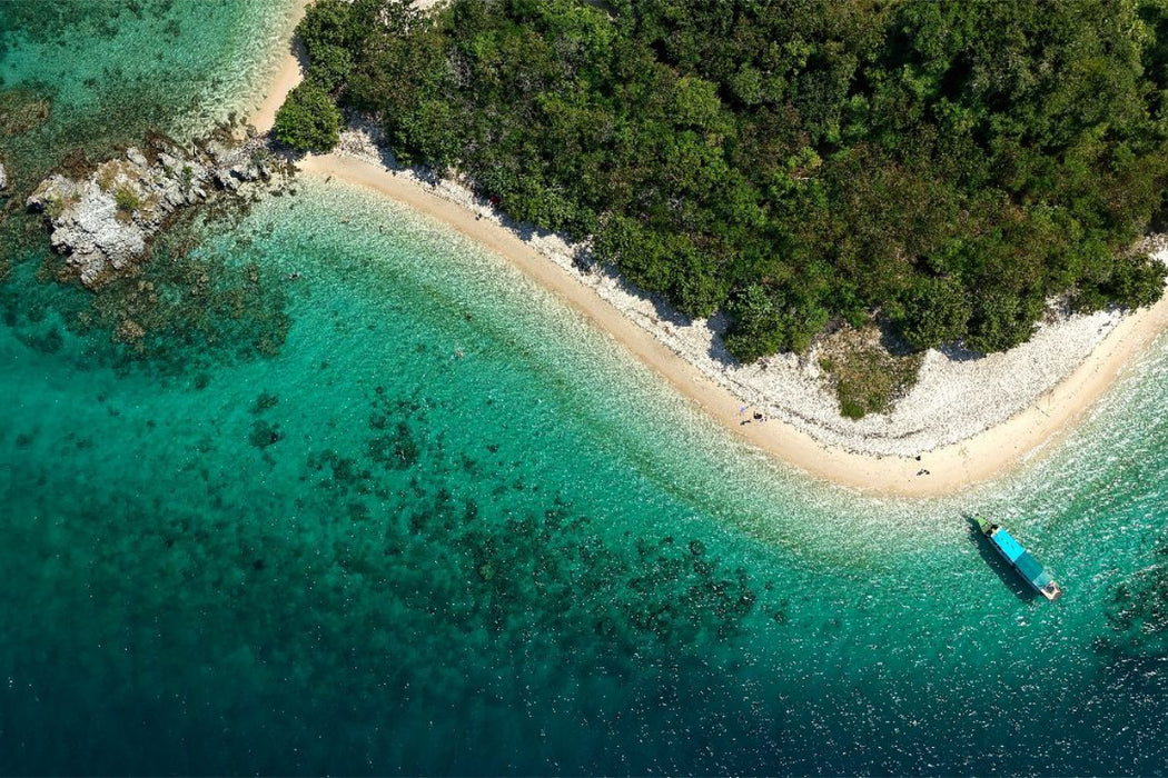 Premium Textil-Leinwand neunziggrad I photoart: indonesien