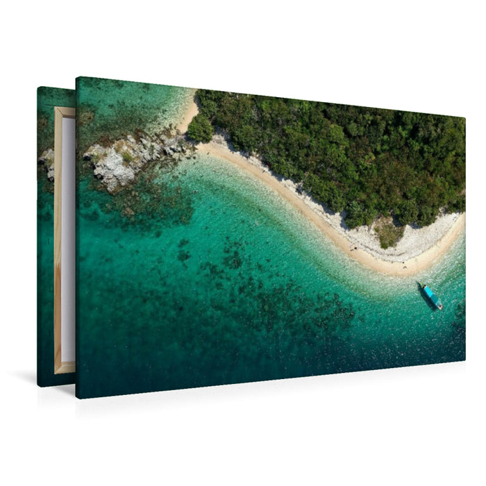 Premium Textil-Leinwand neunziggrad I photoart: indonesien