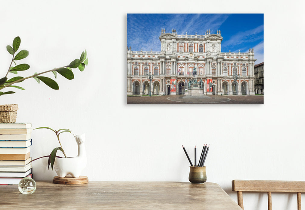 Premium Textil-Leinwand Turin