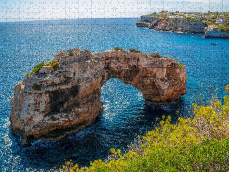 Felsenbogen Es Pontas Mallorca - CALVENDO Foto-Puzzle'