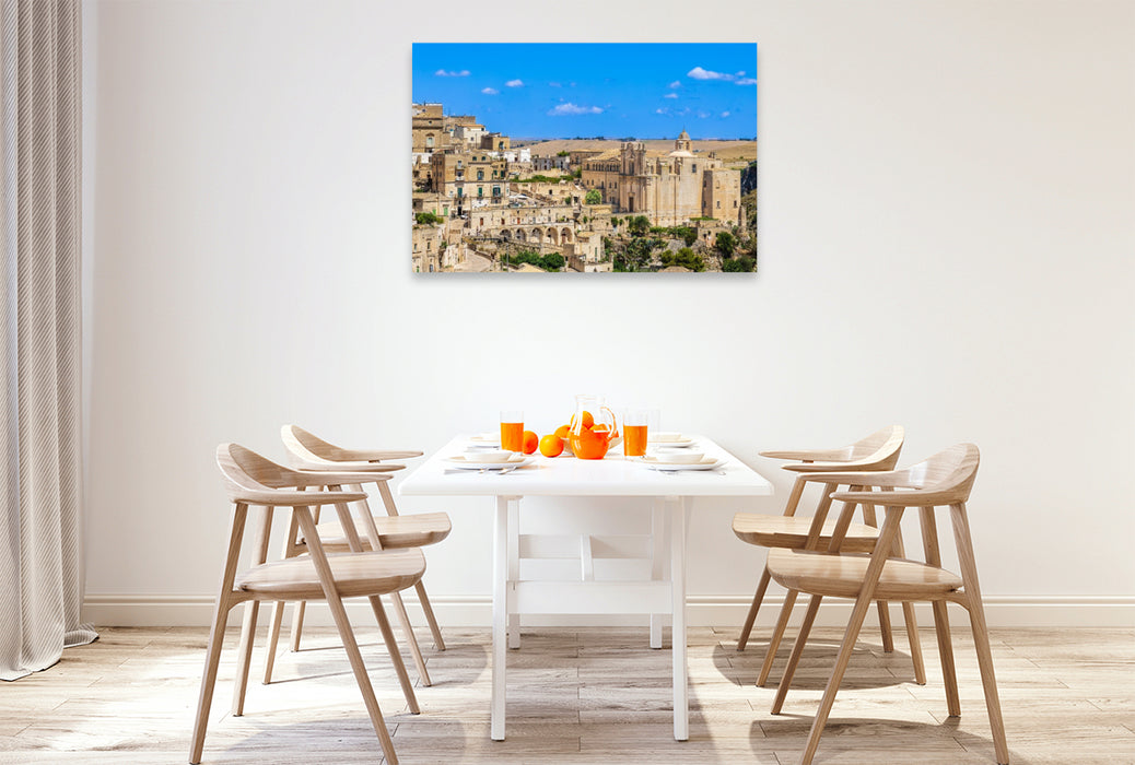 Premium Textil-Leinwand Basilikata in Italien